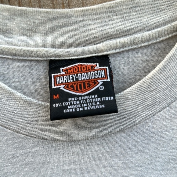 Vintage 1998 Harley Davidson Van Nuys California T-Shirt Size Medium - Picture 3 of 6